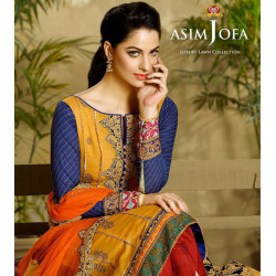 ASIM JOFA Luxury Lawn Collection 2016